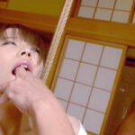 指フェライラマチオ　SM調教 緊縛 マゾ女 SM エロAV画像 | 桃乃木かな |